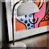 DL06. Metal desk lamp. 30”h 